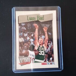 Larry bird basketball card